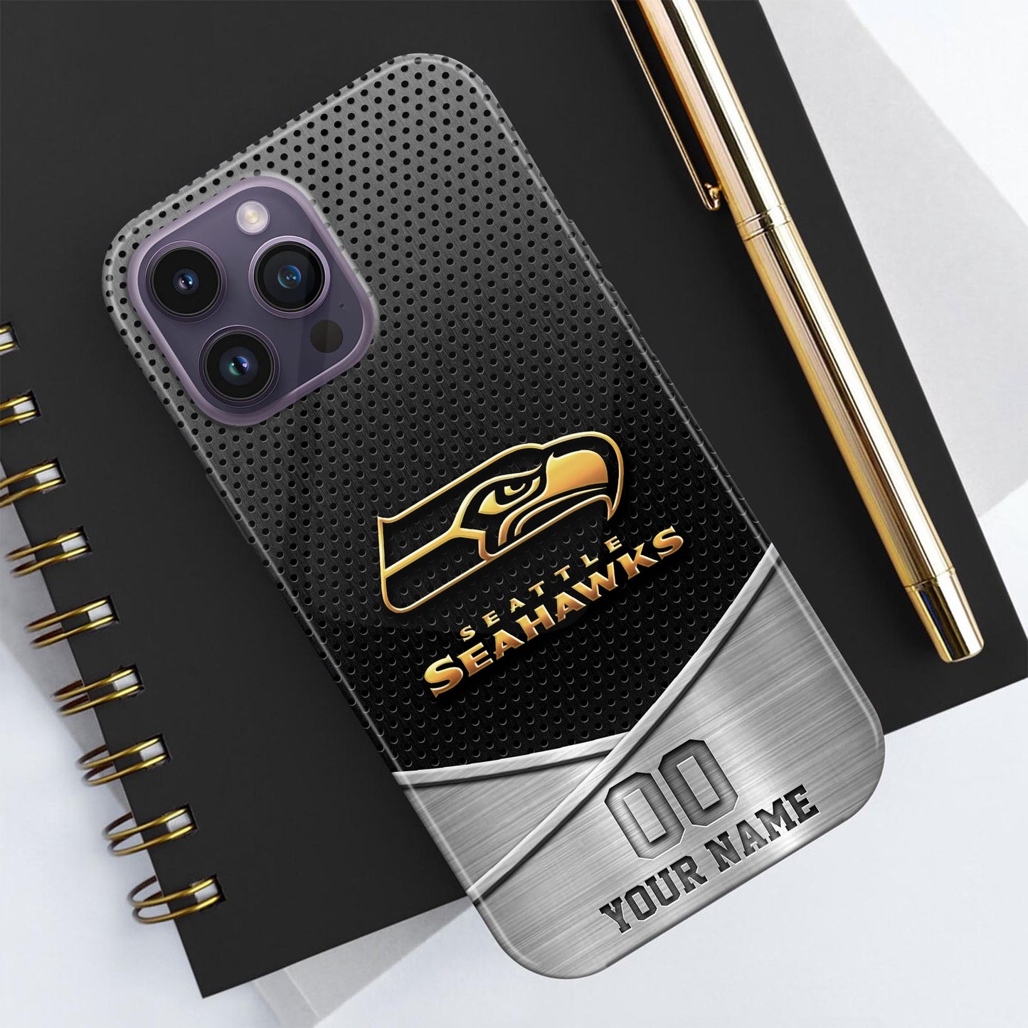 Seattle Seahawks Personalized Phone Case BGPC086