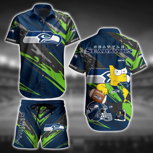 Seattle Seahawks Shirt and Shorts BG216