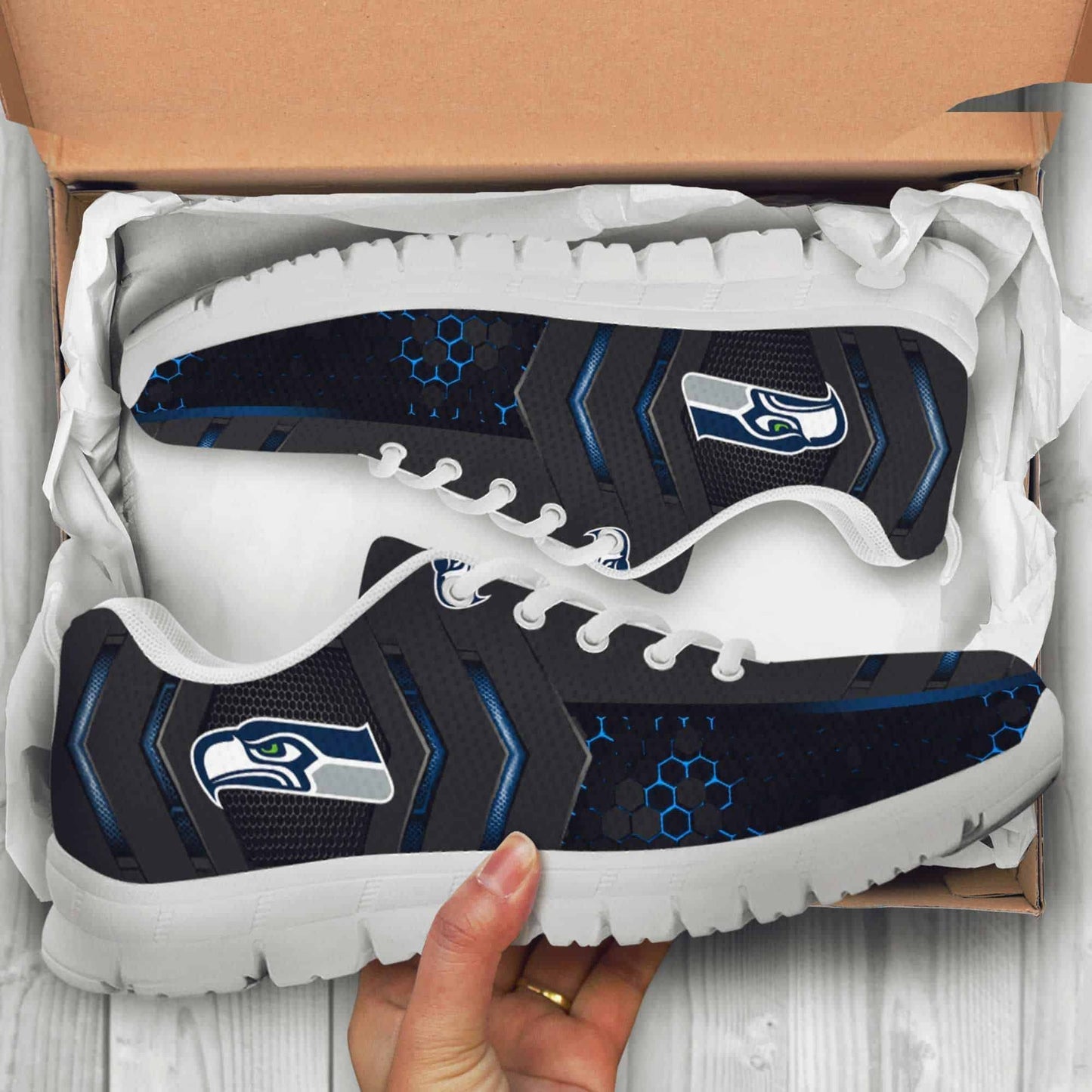 Seattle Seahawks Sneakers 077