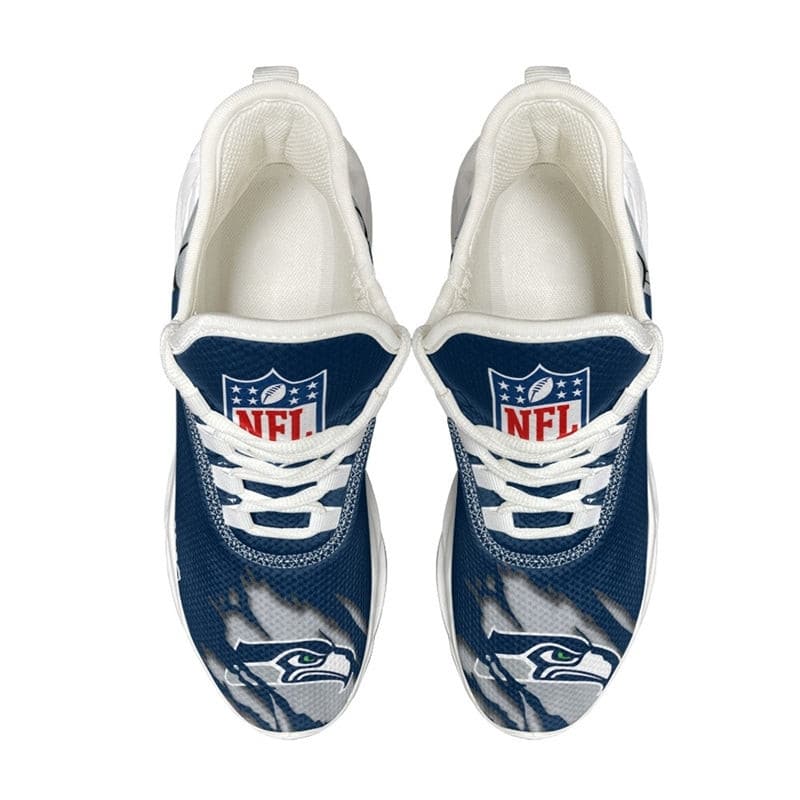 Seattle Seahawks Sneakers 3D Max Soul Shoes