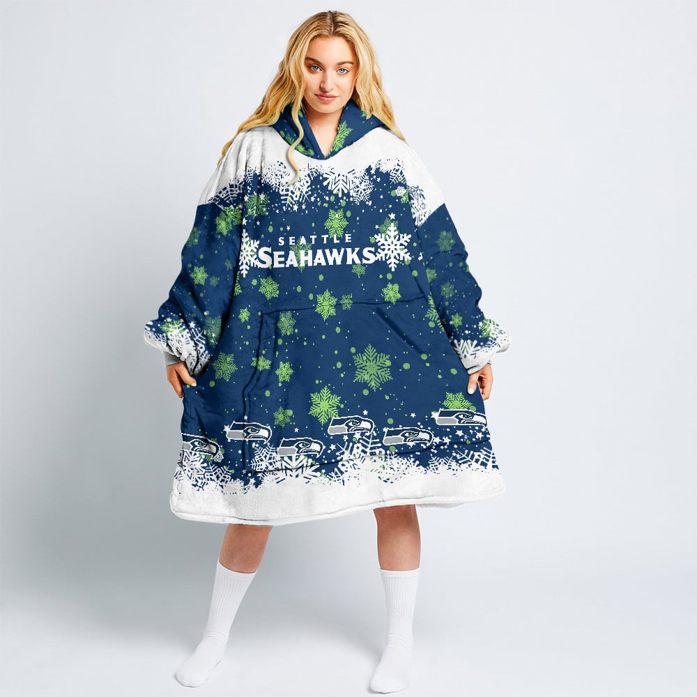Seattle Seahawks Snug Hoodie 07