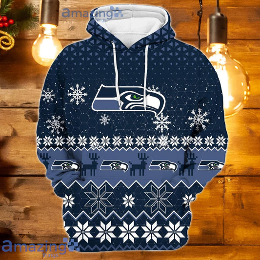 Seattle Seahawks Christmas Hoodie BBHD876