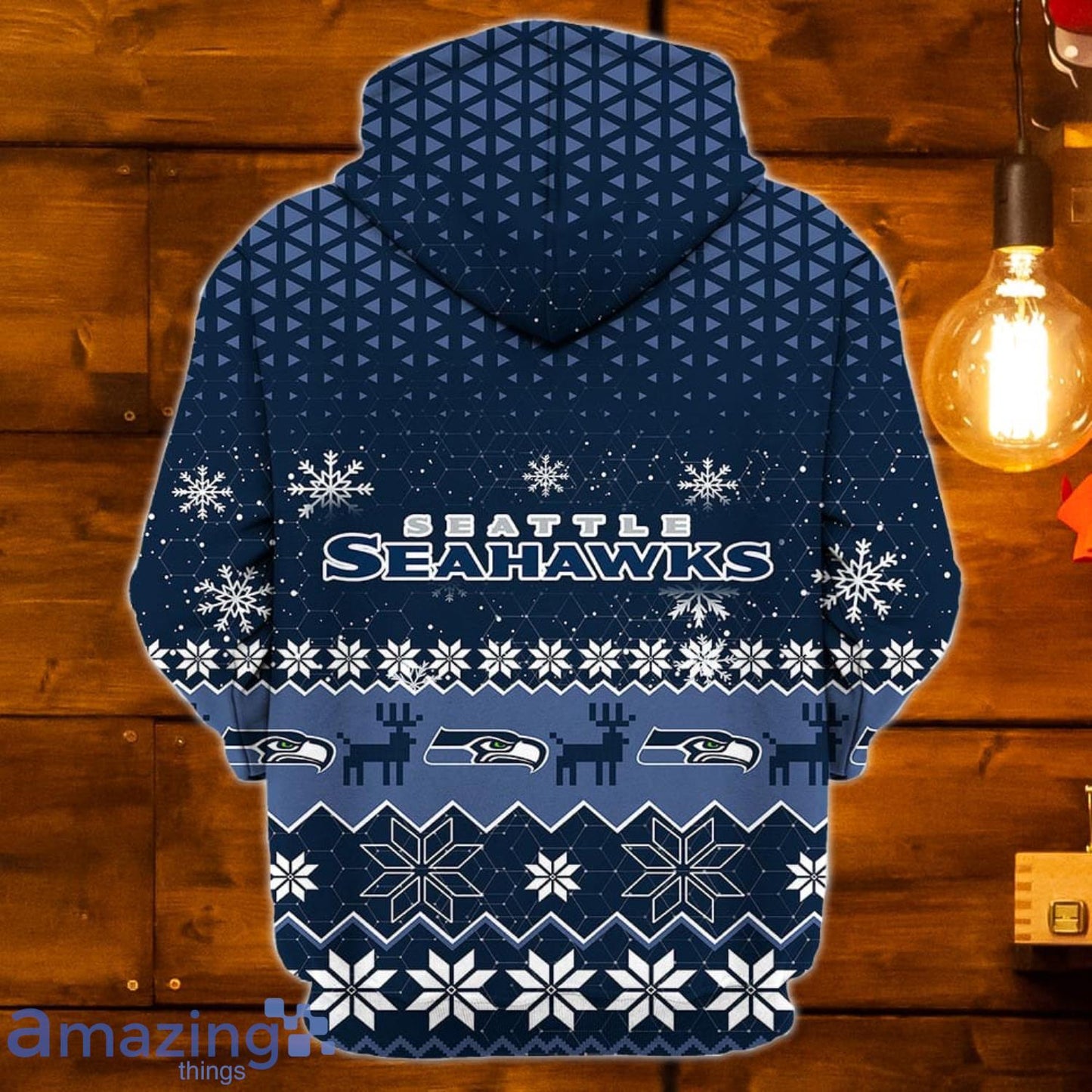 Seattle Seahawks Christmas Hoodie BBHD876