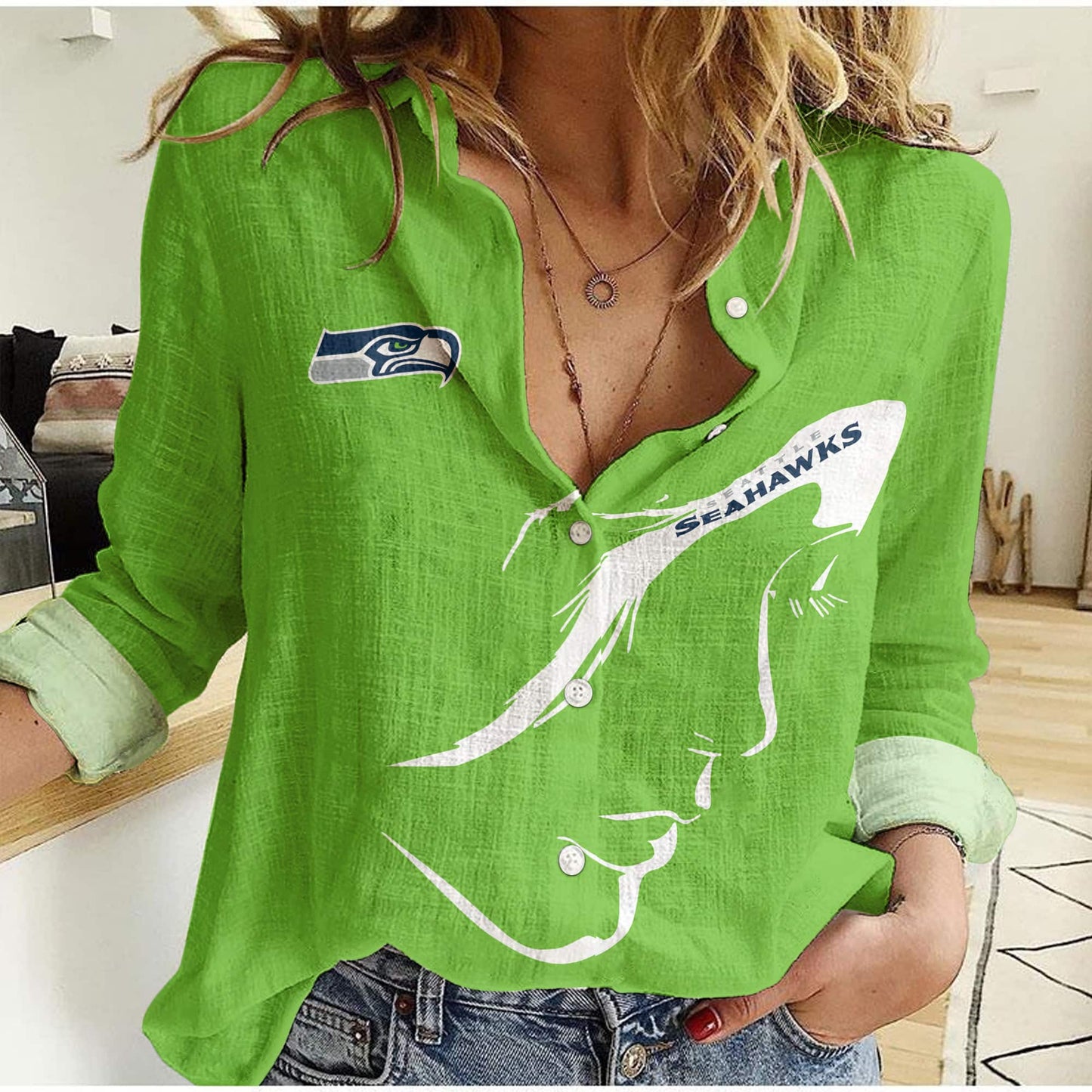 Seattle Seahawks Woman Shirt BG115