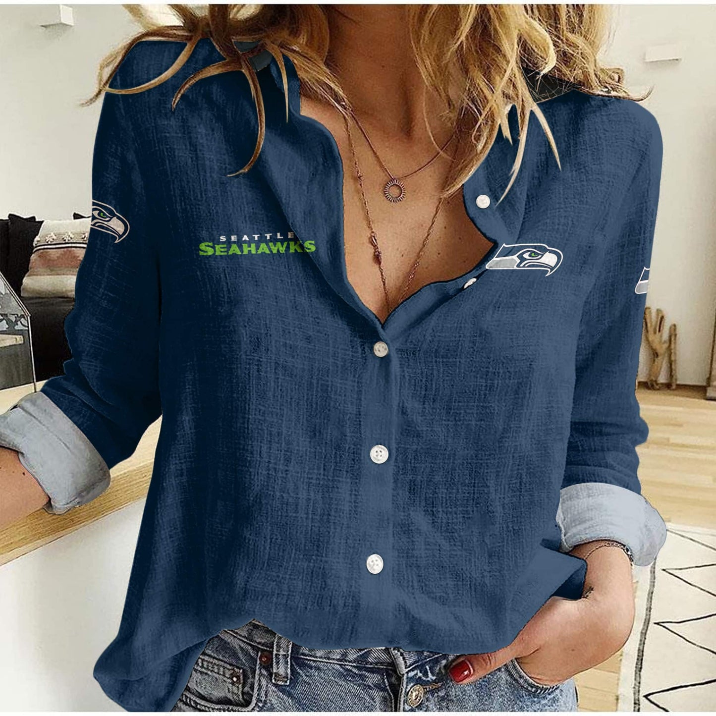 Seattle Seahawks Woman Shirt BG15