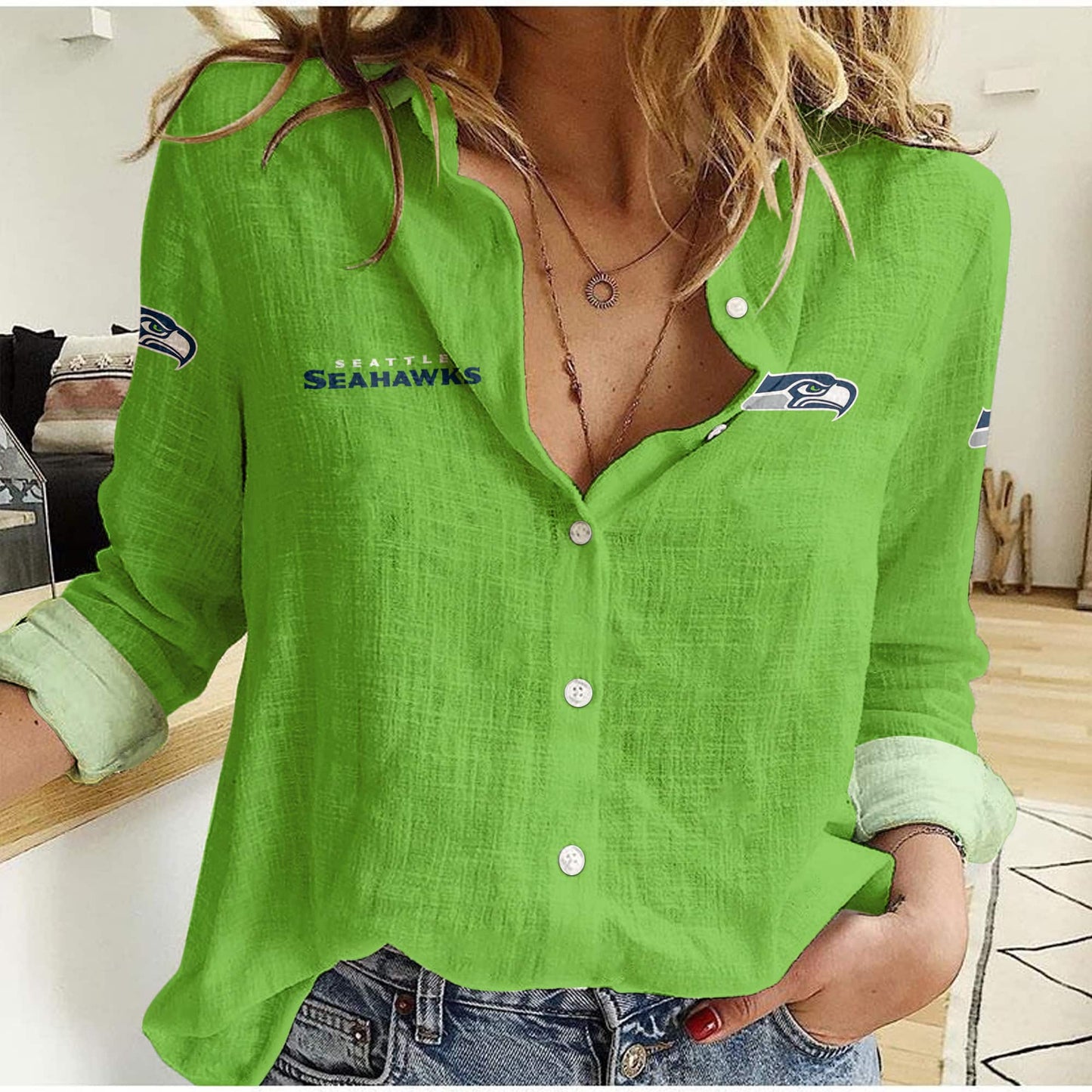 Seattle Seahawks Woman Shirt BG15