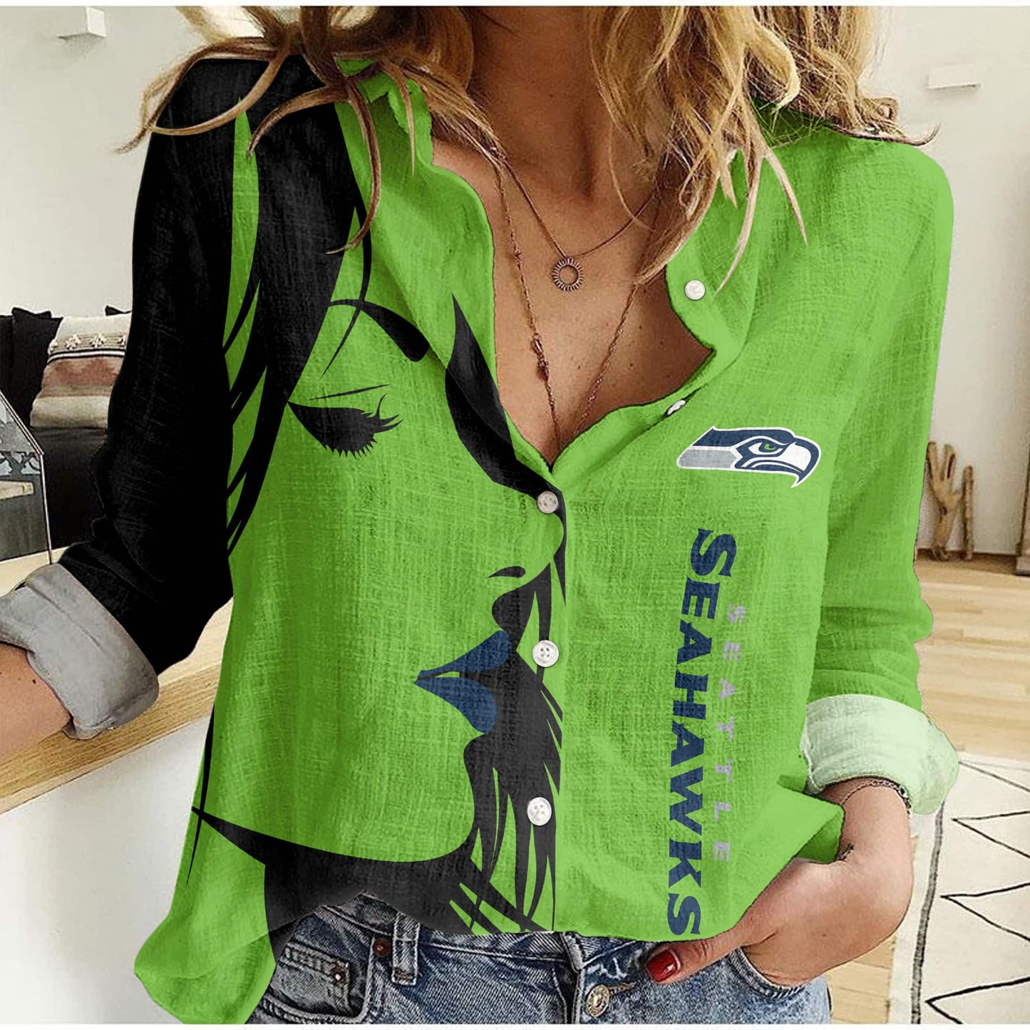 Seattle Seahawks Woman Shirt BG82