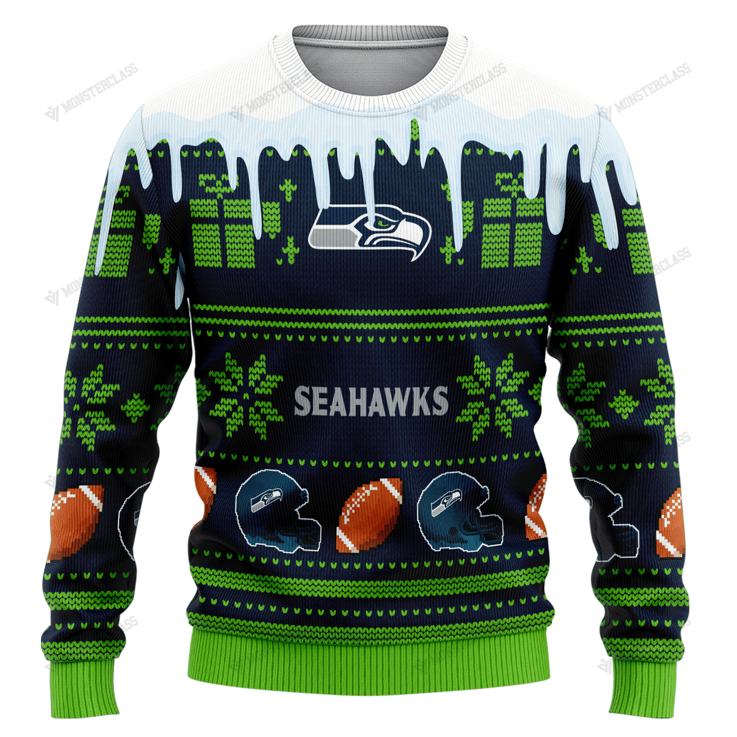 Seattle Seahawks Woolen Sweater 178