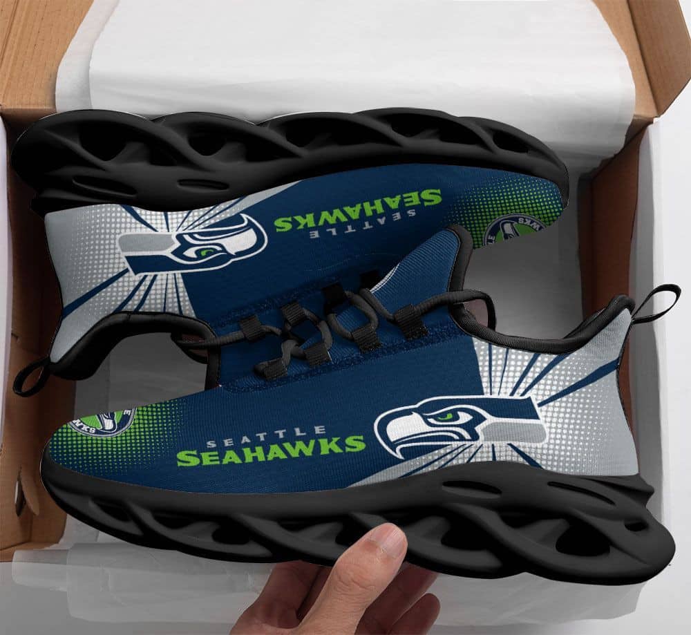 Seattle Seahawks Yezy Running Shoes 29