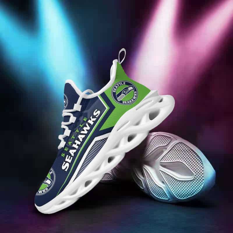 Seattle Seahawks Yezy Running Sneakers 414