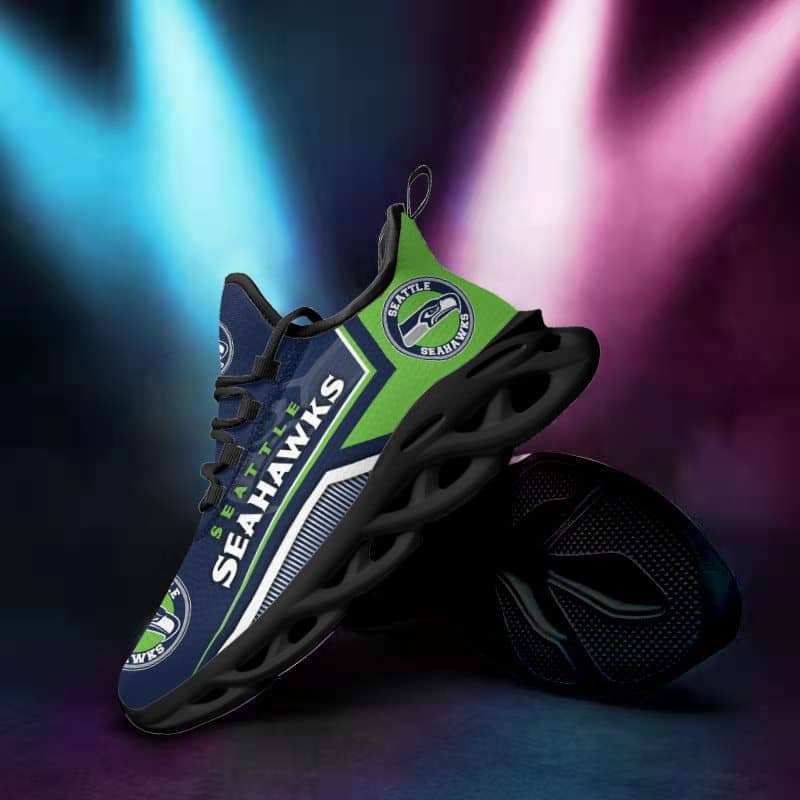 Seattle Seahawks Yezy Running Sneakers 414
