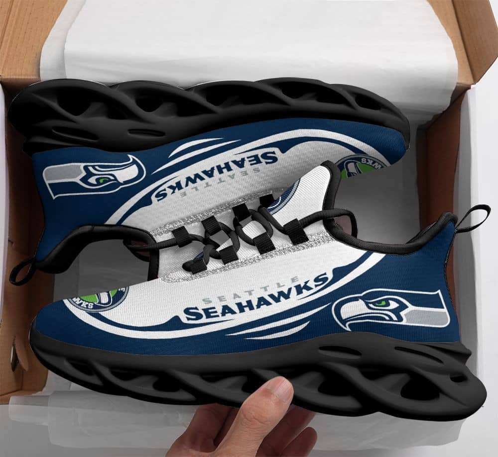 Seattle Seahawks Yezy Running Sneakers 69