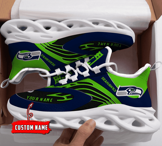 Seattle Seahawks Yezy Running Sneakers 889