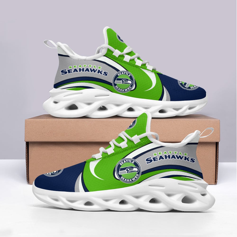Seattle Seahawks Yezy Running Sneakers BB217