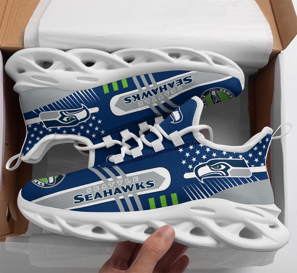 Seattle Seahawks Yezy Running Sneakers BG284