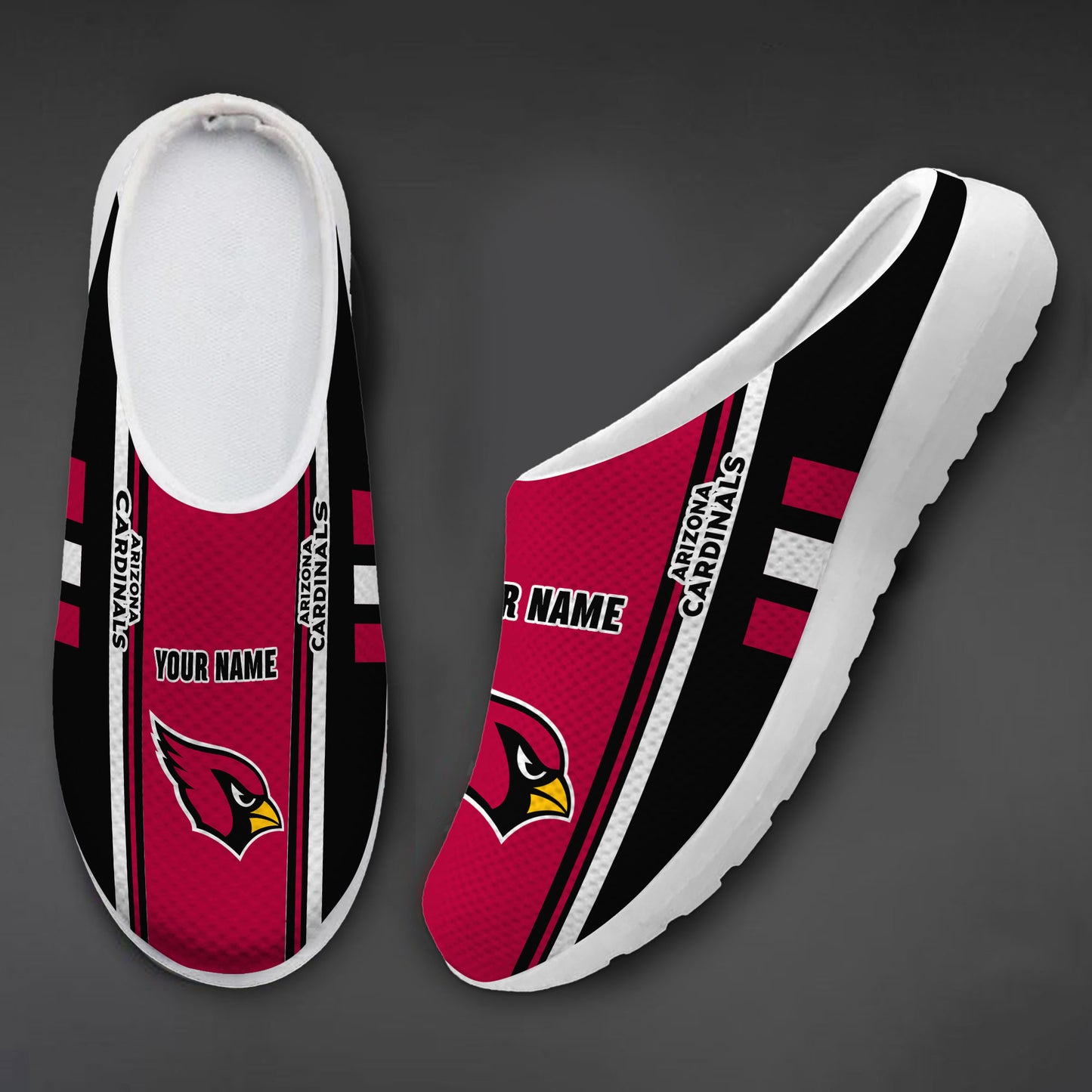 Arizona Cardinals Slip-on Half Shoes AZBTSHS000020