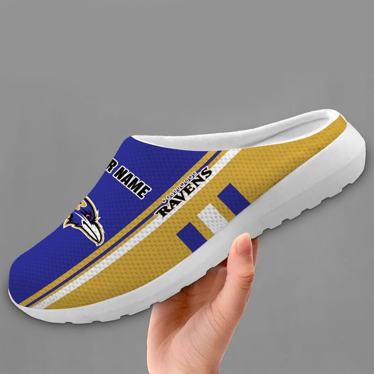 Baltimore Ravens Slip-on Half Shoes AZBTSHS000021