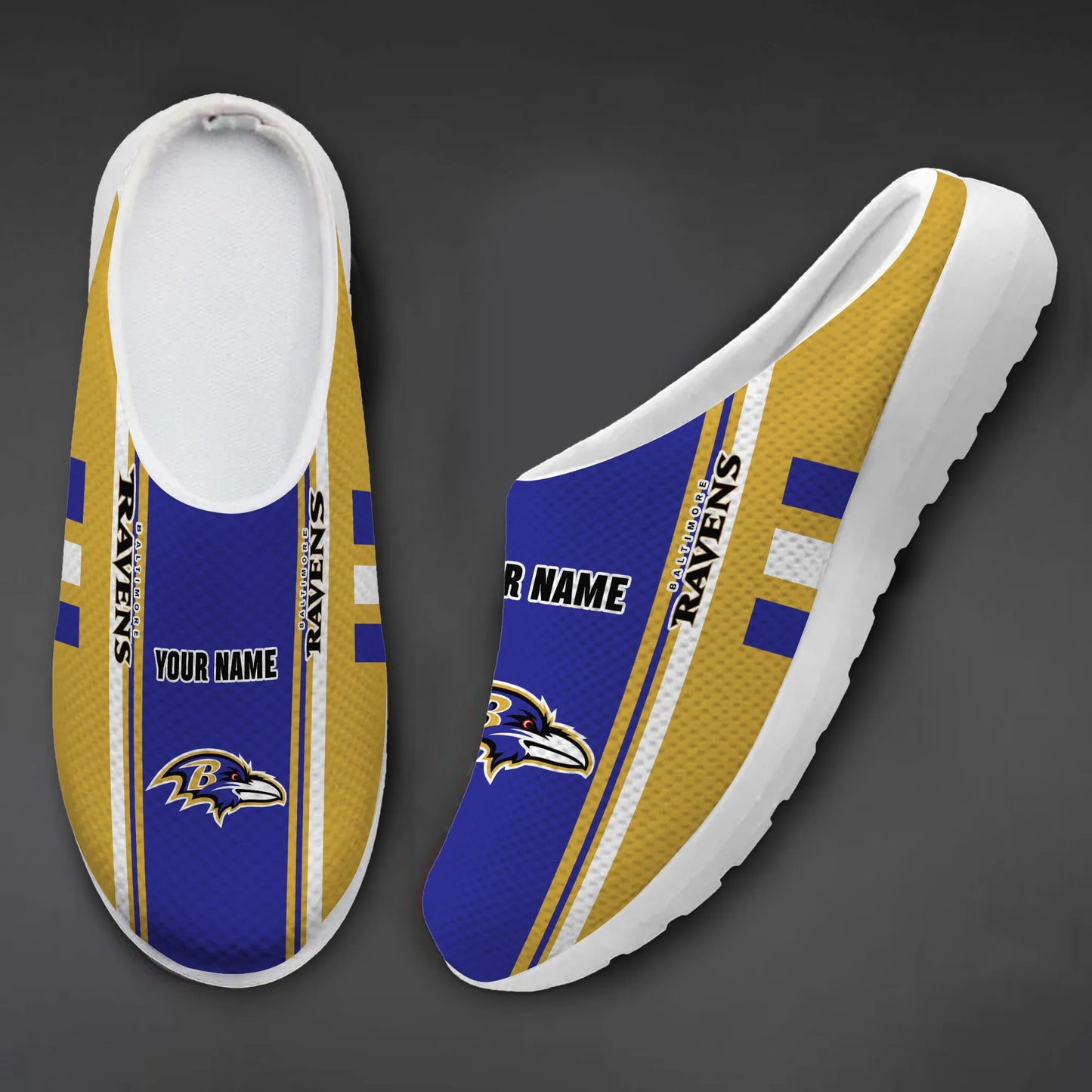 Baltimore Ravens Slip-on Half Shoes AZBTSHS000021