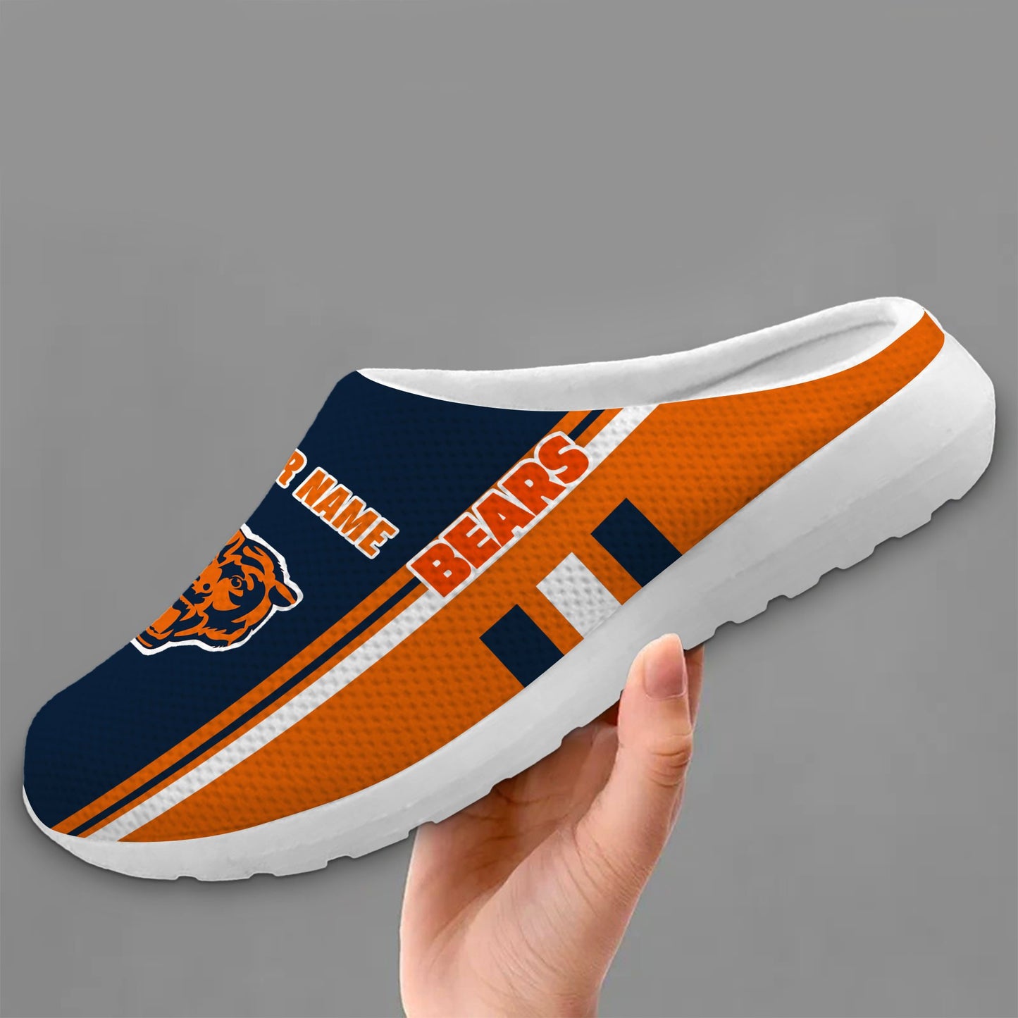 Chicago Bears Slip-on Half Shoes AZBTSHS000017