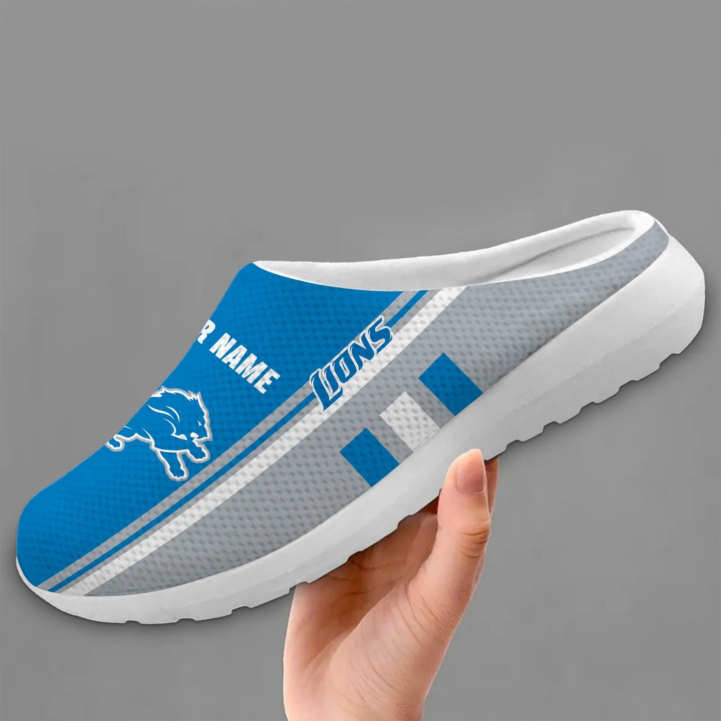 Detroit Lions Slip-on Half Shoes AZBTSHS000005