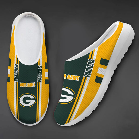 Green Bay Packers Slip-on Half Shoes AZBTSHS000013