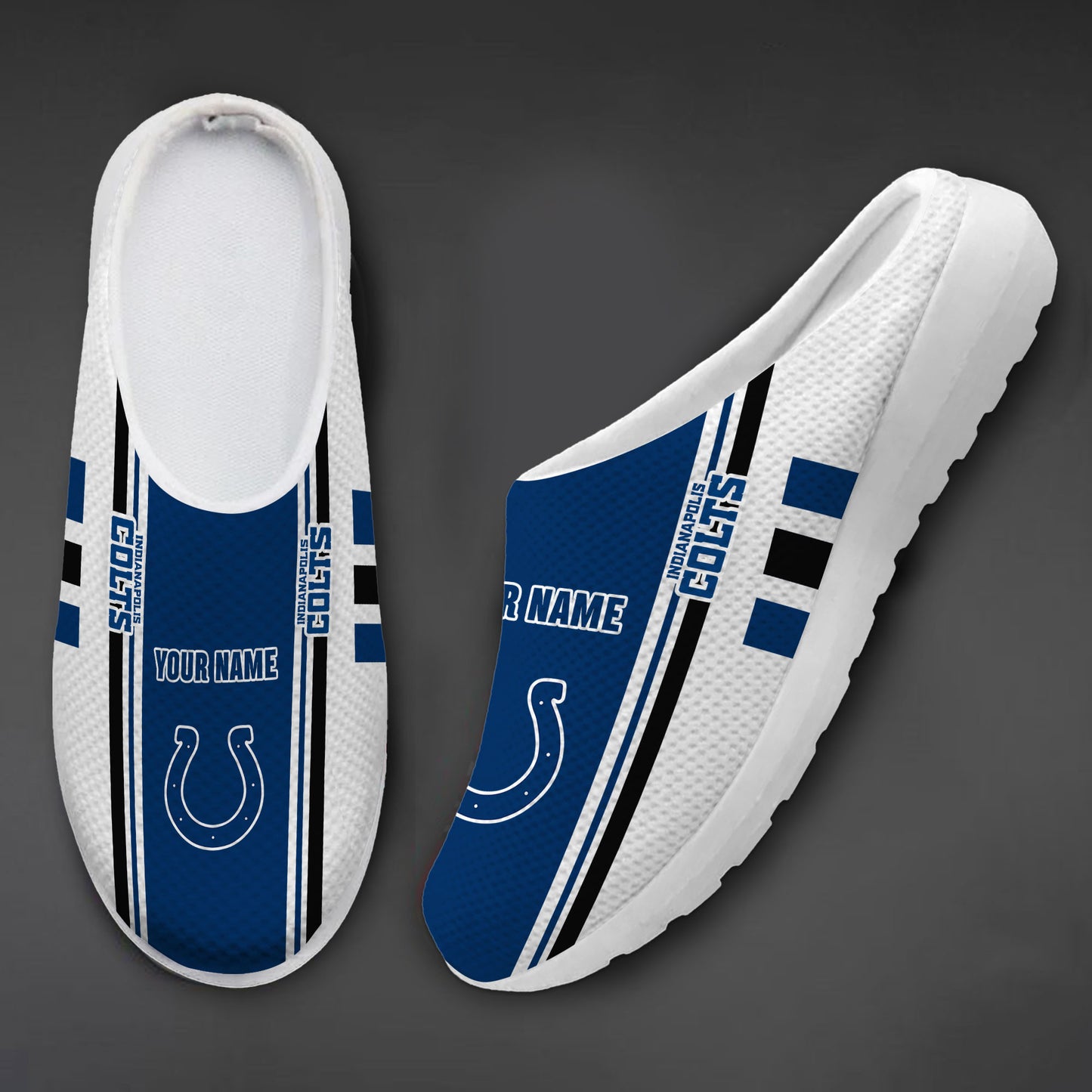 Indianapolis Colts Slip-on Half Shoes AZBTSHS000014