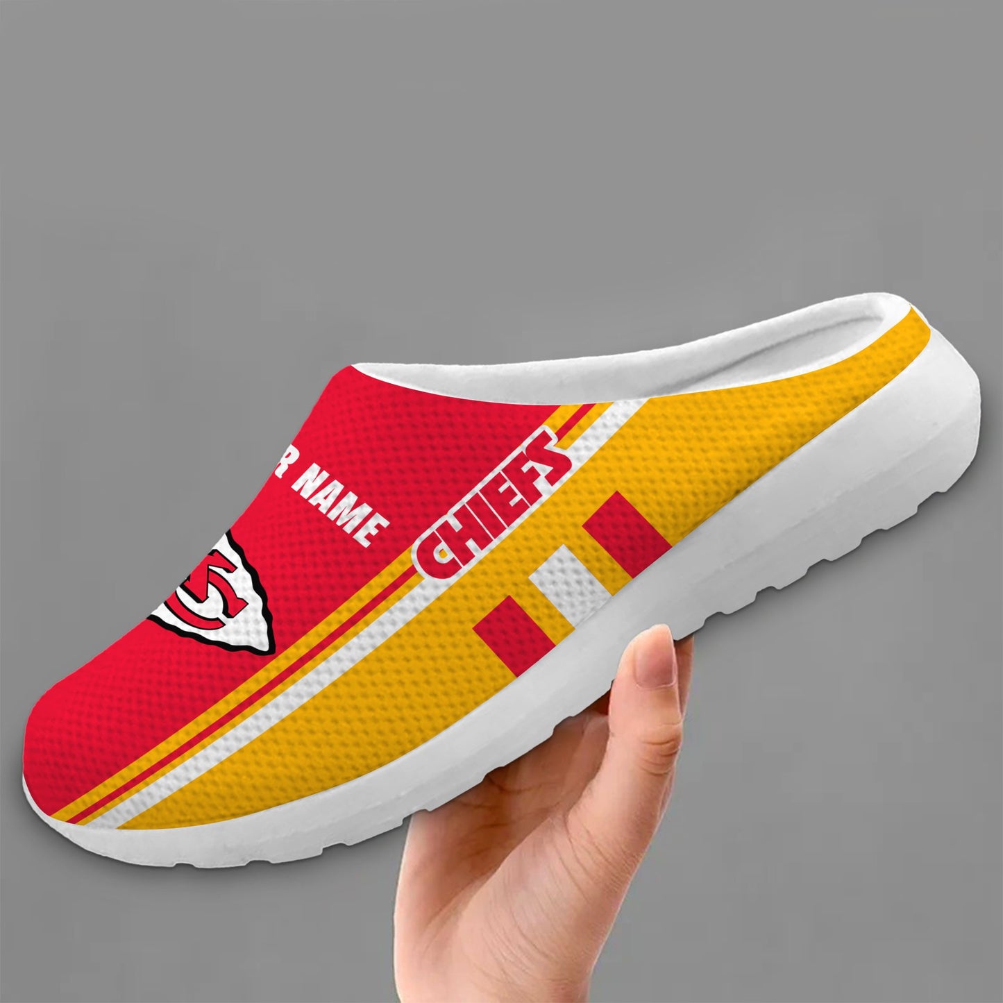 Kansas City Chiefs Slip-on Half Shoes AZBTSHS000002