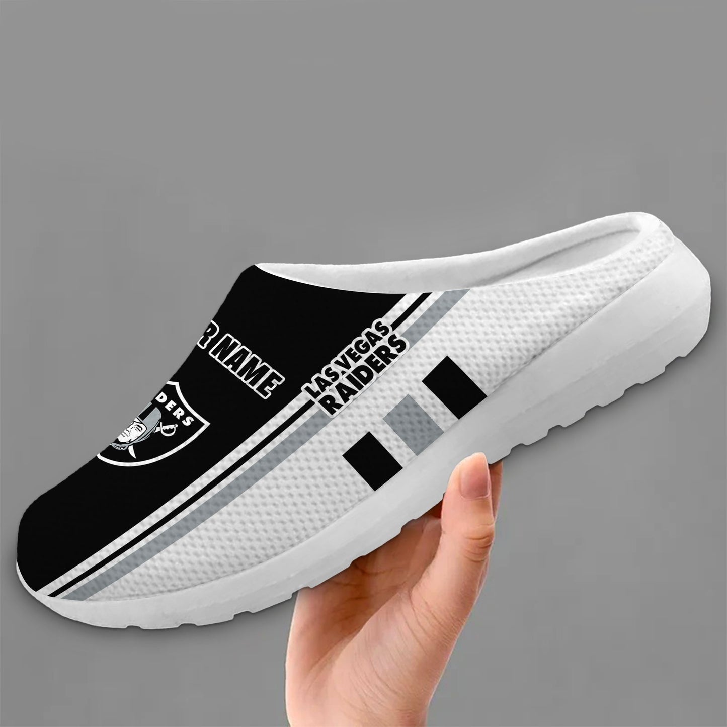 Las Vegas Raiders Slip-on Half Shoes AZBTSHS000019
