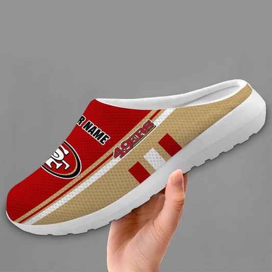 San Francisco 49ers Slip-on Half Shoes AZBTSHS000001