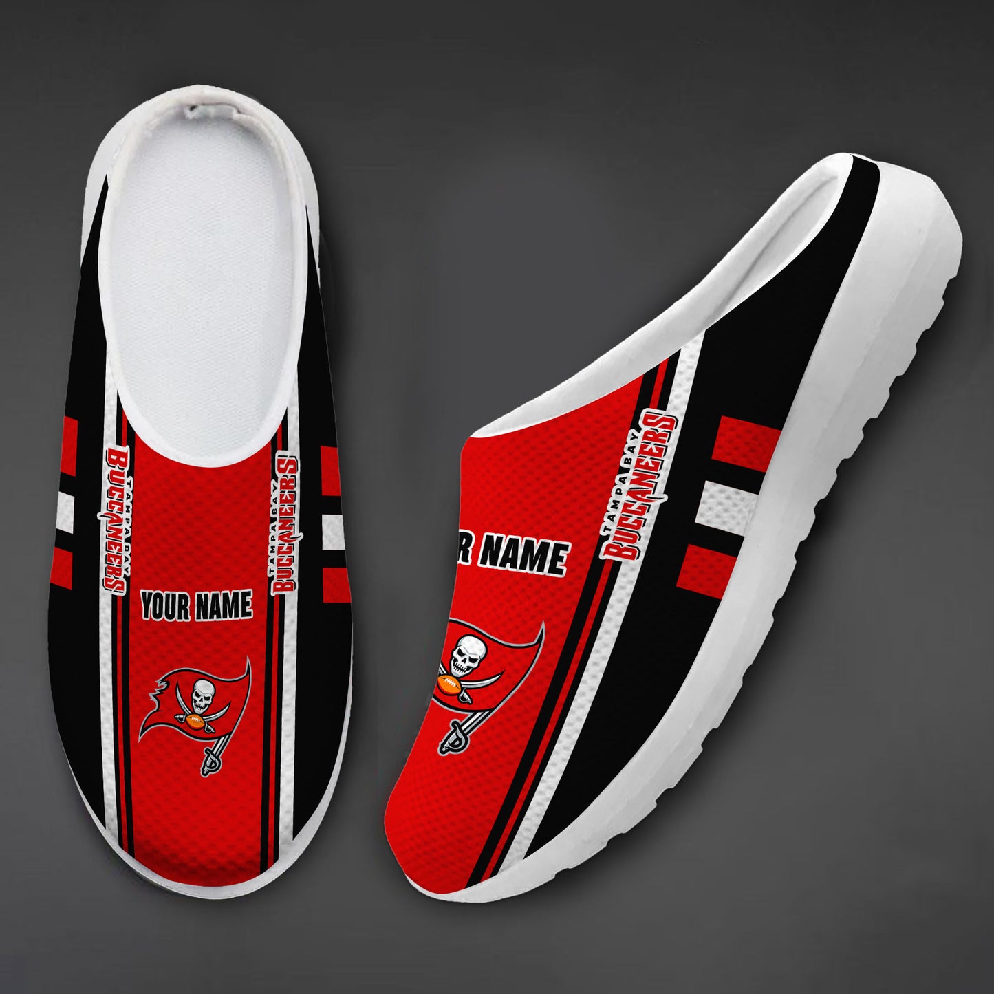 Tampa Bay Buccaneers Slip-on Half Shoes AZBTSHS000018