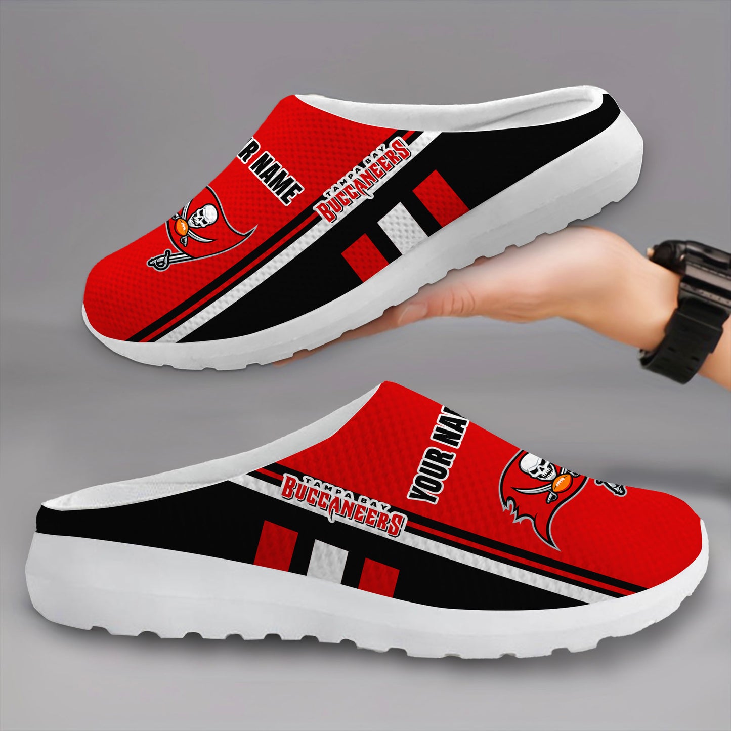 Tampa Bay Buccaneers Slip-on Half Shoes AZBTSHS000018