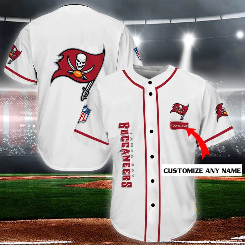 Tampa Bay Buccaneers Baseball Jersey Shirt 110
