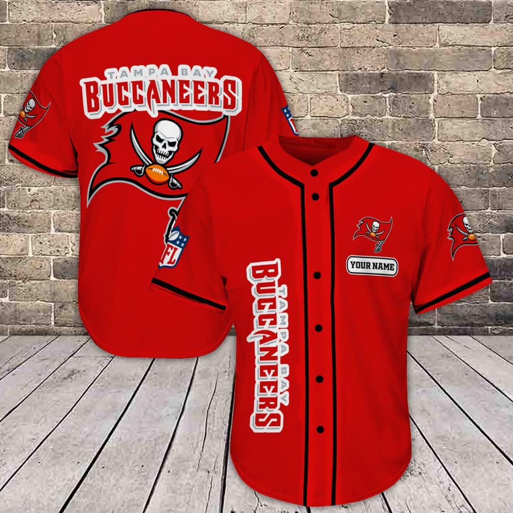 Tampa Bay Buccaneers Baseball Jersey Shirt 393