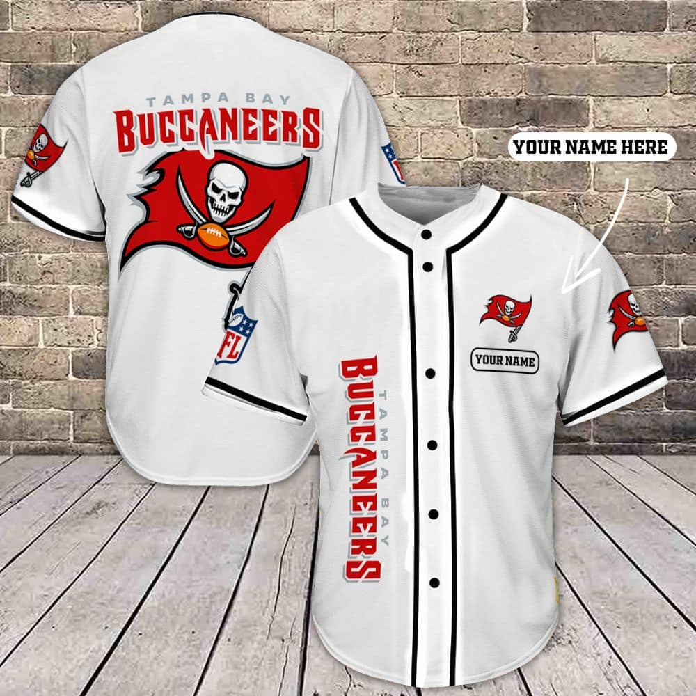 Tampa Bay Buccaneers Baseball Jersey Shirt 393