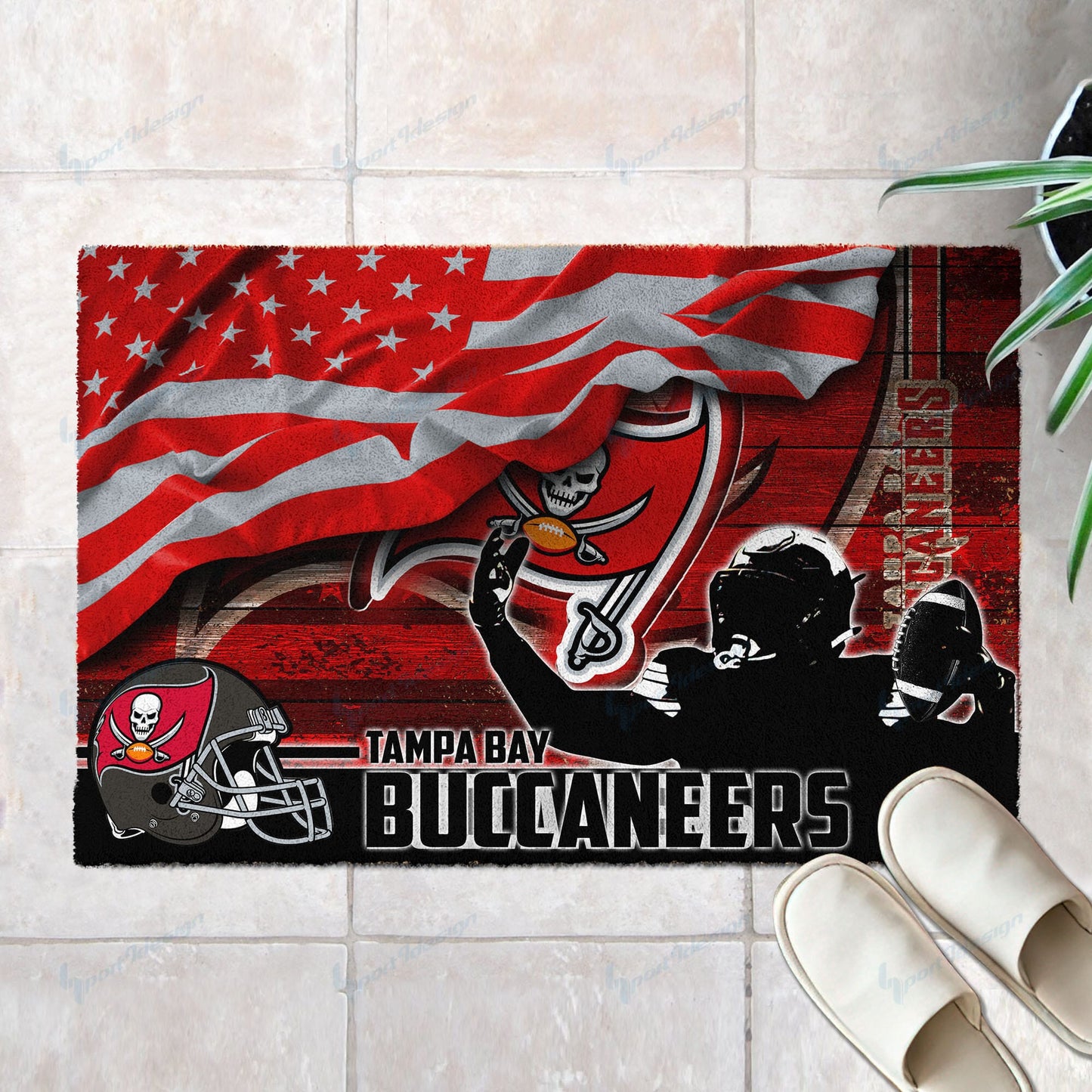 Tampa Bay Buccaneers Doormat BG59