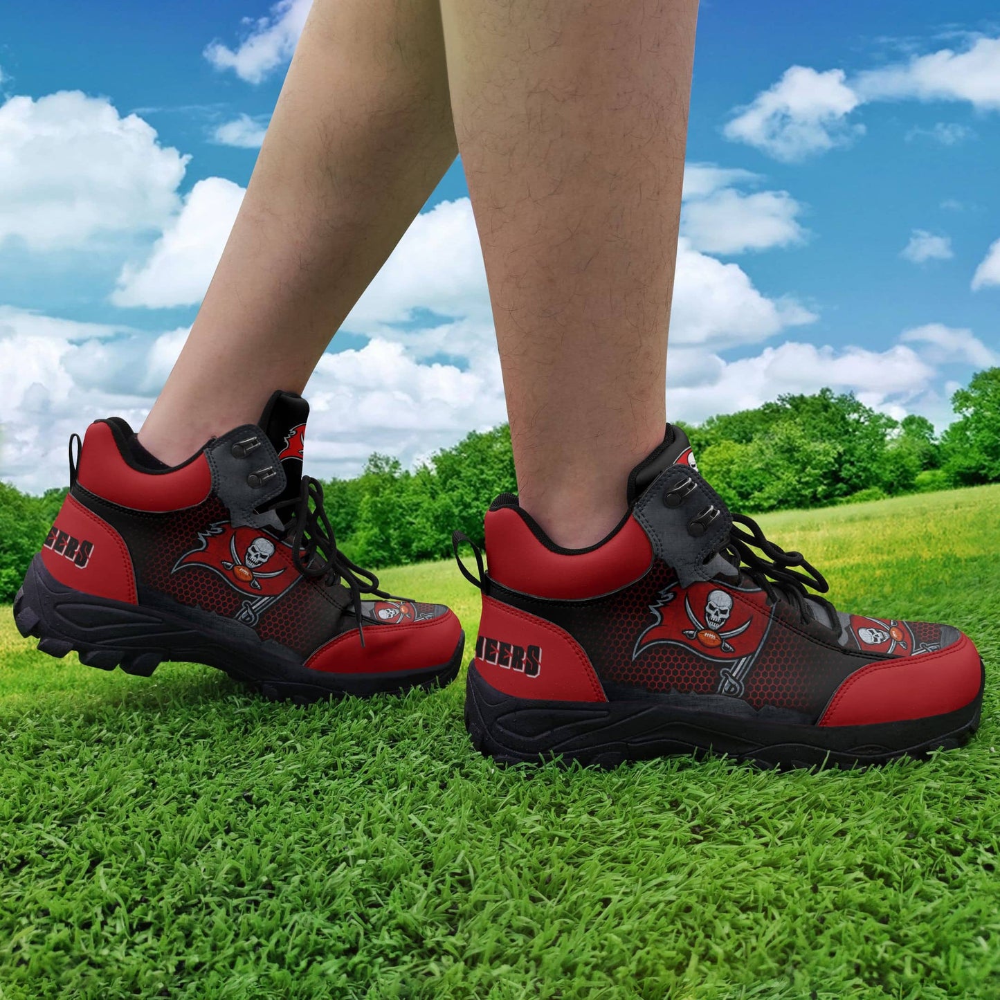 Tampa Bay Buccaneers Hiking Shoes 12