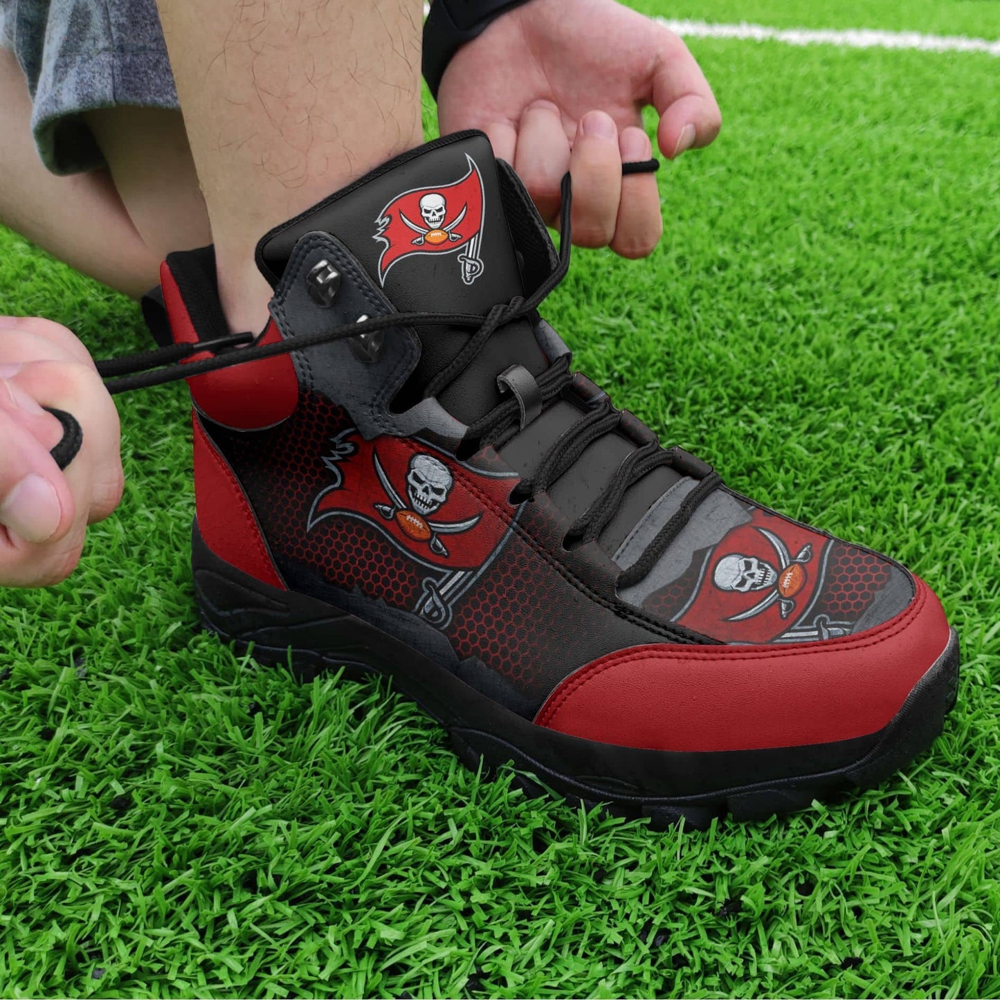 Tampa Bay Buccaneers Hiking Shoes 12