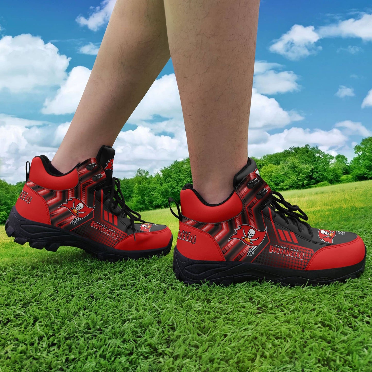 Tampa Bay Buccaneers Hiking Shoes 33
