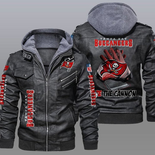 Tampa Bay Buccaneers Leather Jacket 30