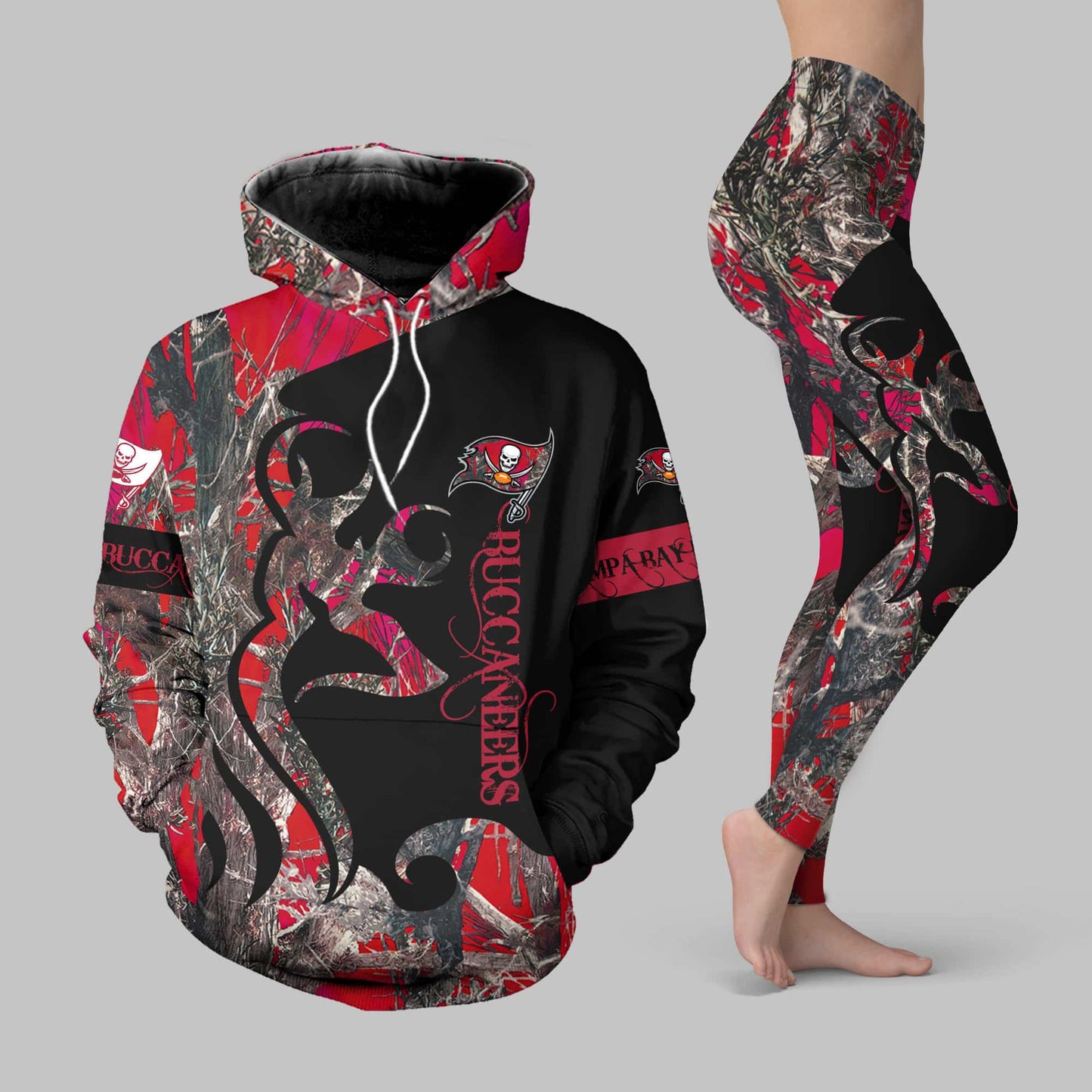 Tampa Bay Buccaneers Leggings And Hoodie BG61