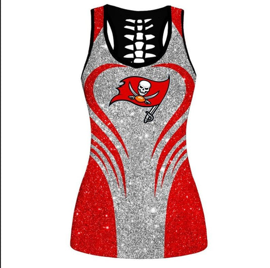 Tampa Bay Buccaneers Leggings And Tank Top 132