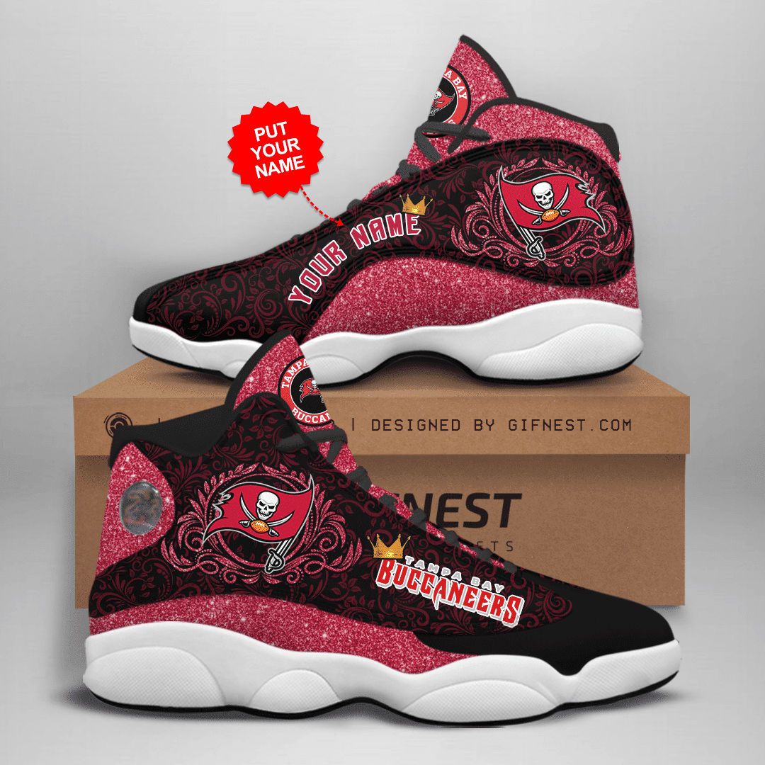 Tampa Bay Buccaneers Personalized AJD13 Sneakers 1061