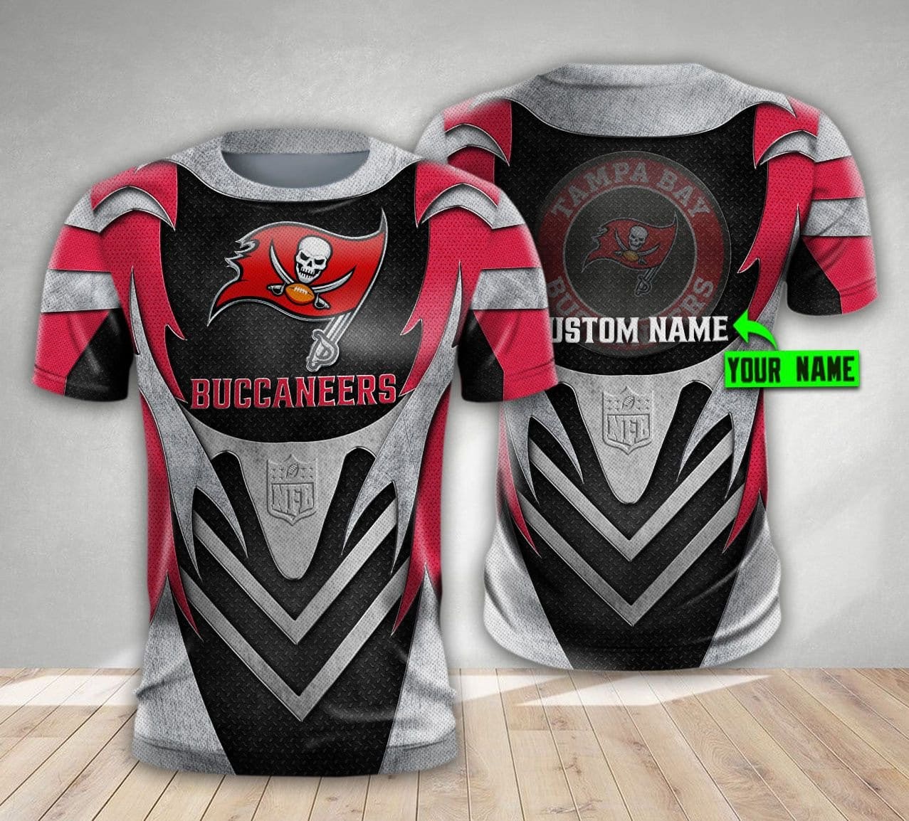 Tampa Bay Buccaneers Personalized All Over Printed 444