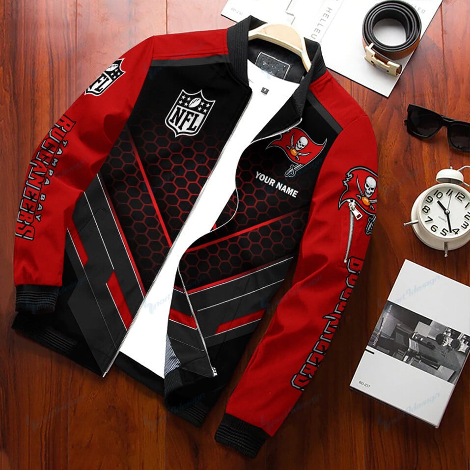 Tampa Bay Buccaneers Personalized Bomber Jacket BG334