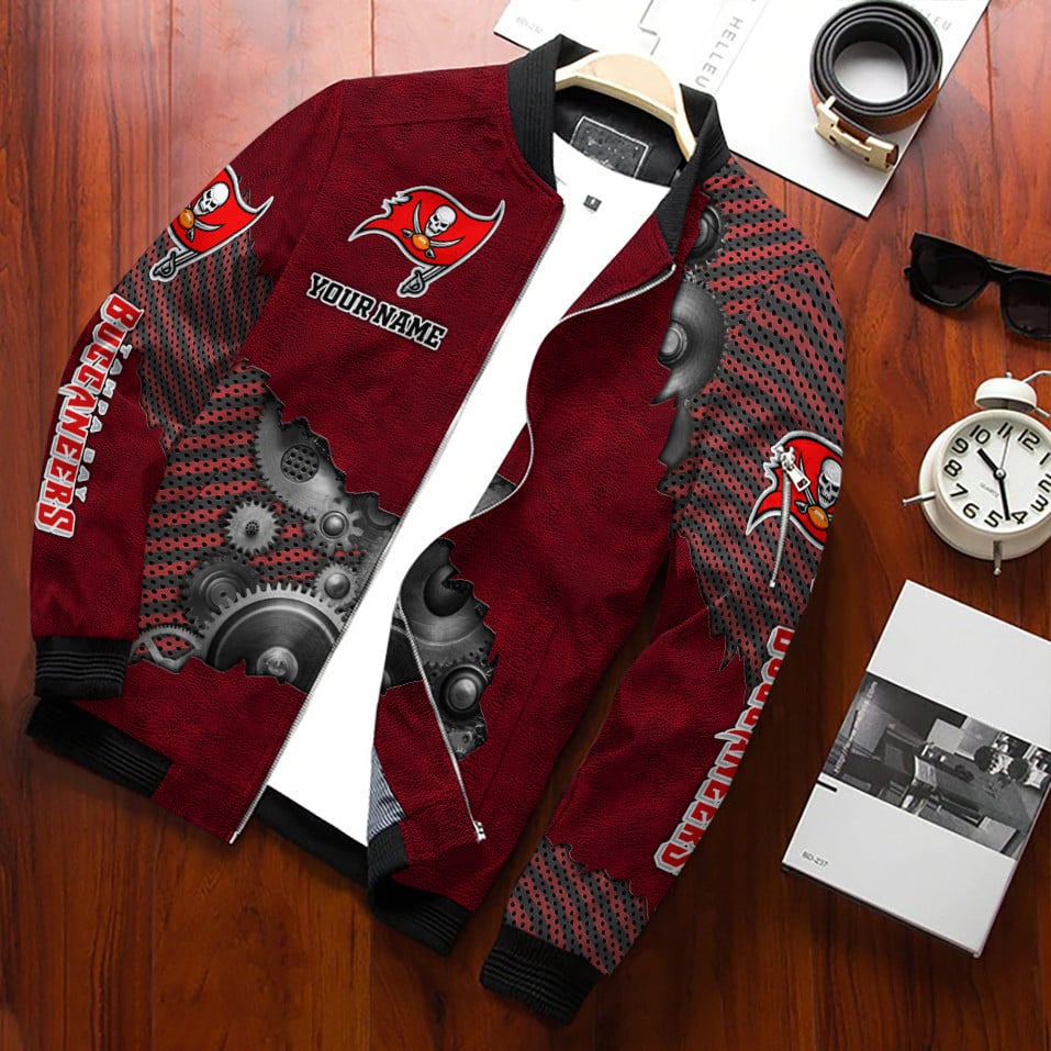 Tampa Bay Buccaneers Personalized Bomber Jacket BG585