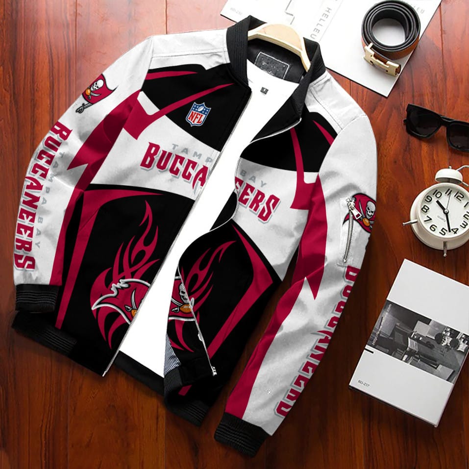 Tampa Bay Buccaneers Personalized Bomber Jacket BG667