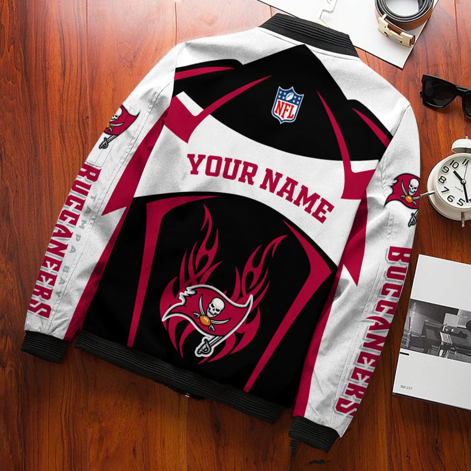 Tampa Bay Buccaneers Personalized Bomber Jacket BG667