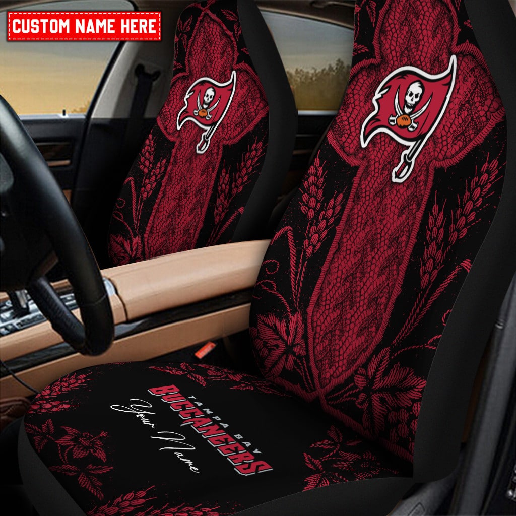 Tampa Bay Buccaneers Personalized Car Seat Covers BG307