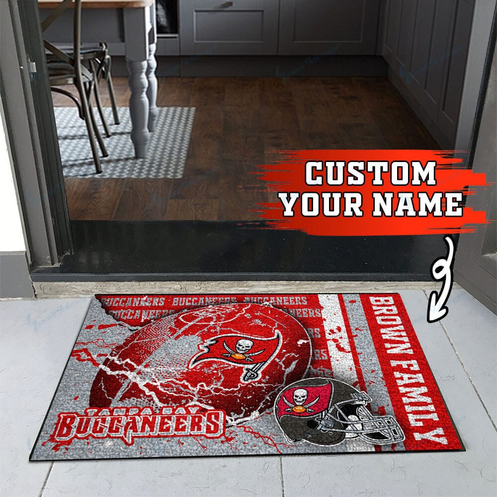 Tampa Bay Buccaneers Personalized Doormat BG29