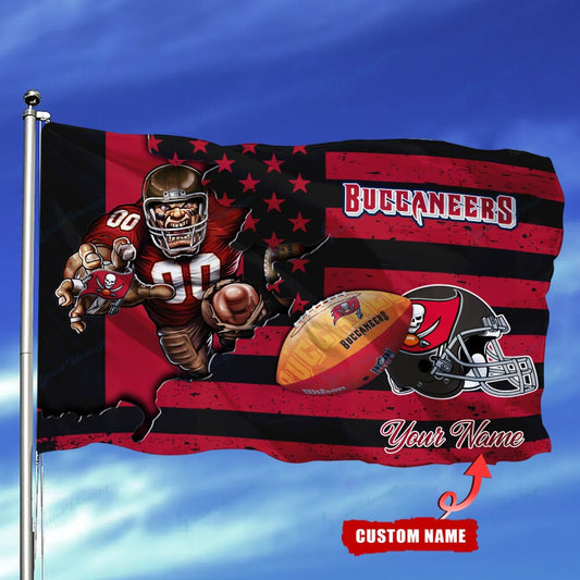 Tampa Bay Buccaneers Personalized Flag 113